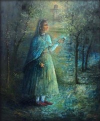 A. Q. Arif, 30 x 36 Inch, Oil on Canvas, Figurative Painting, AC-AQ-320